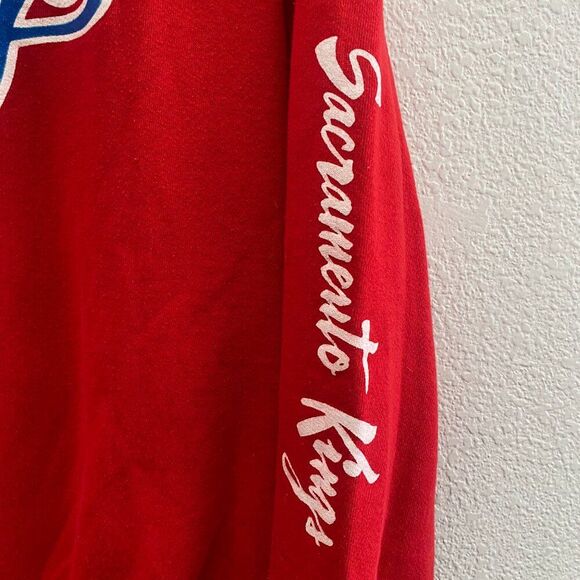 Vintage 1980s Sacramento Kings Basketball NBA Jerzees by Russell L Adult Unisex - Picture 2 of 5